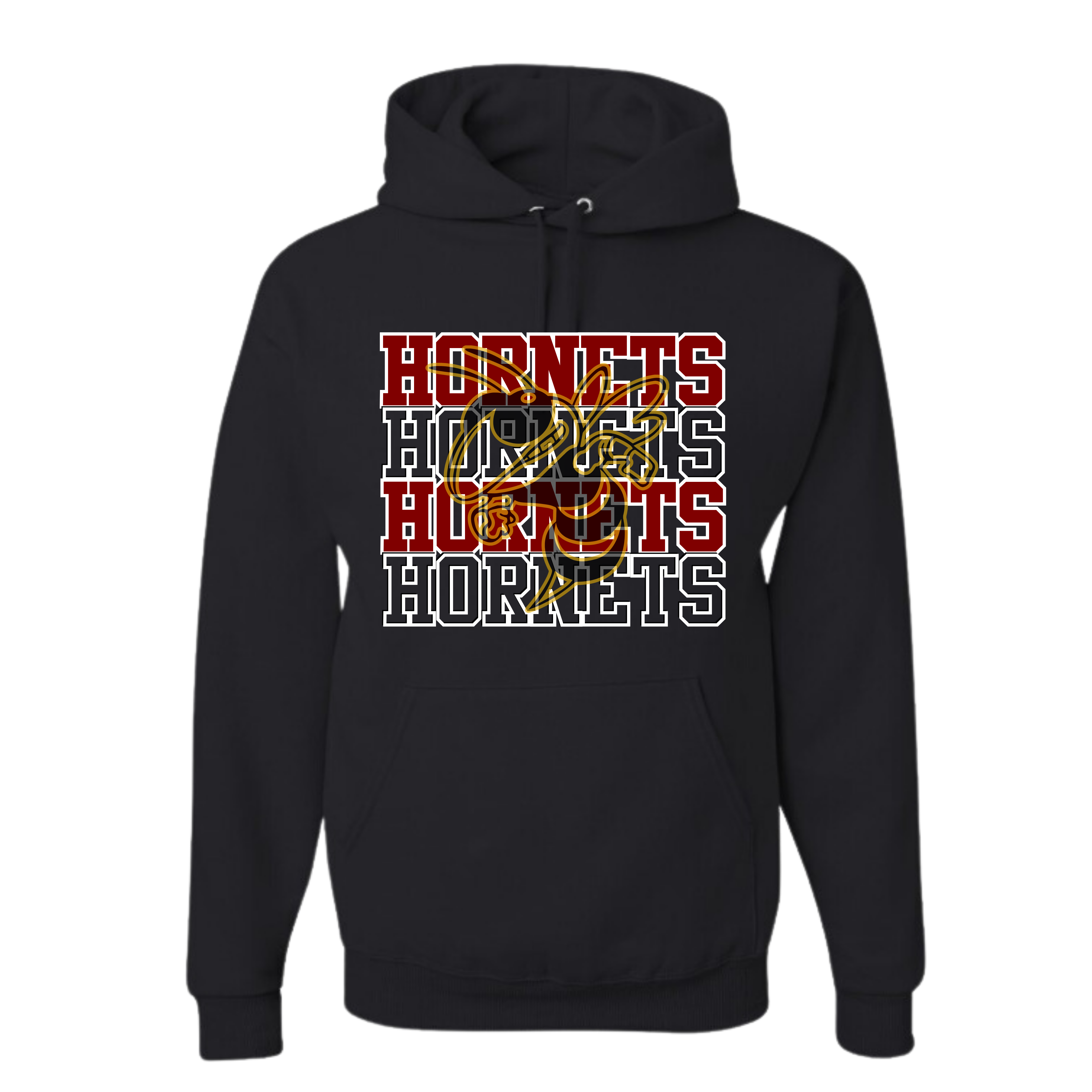 Hoodie 4x's hornets