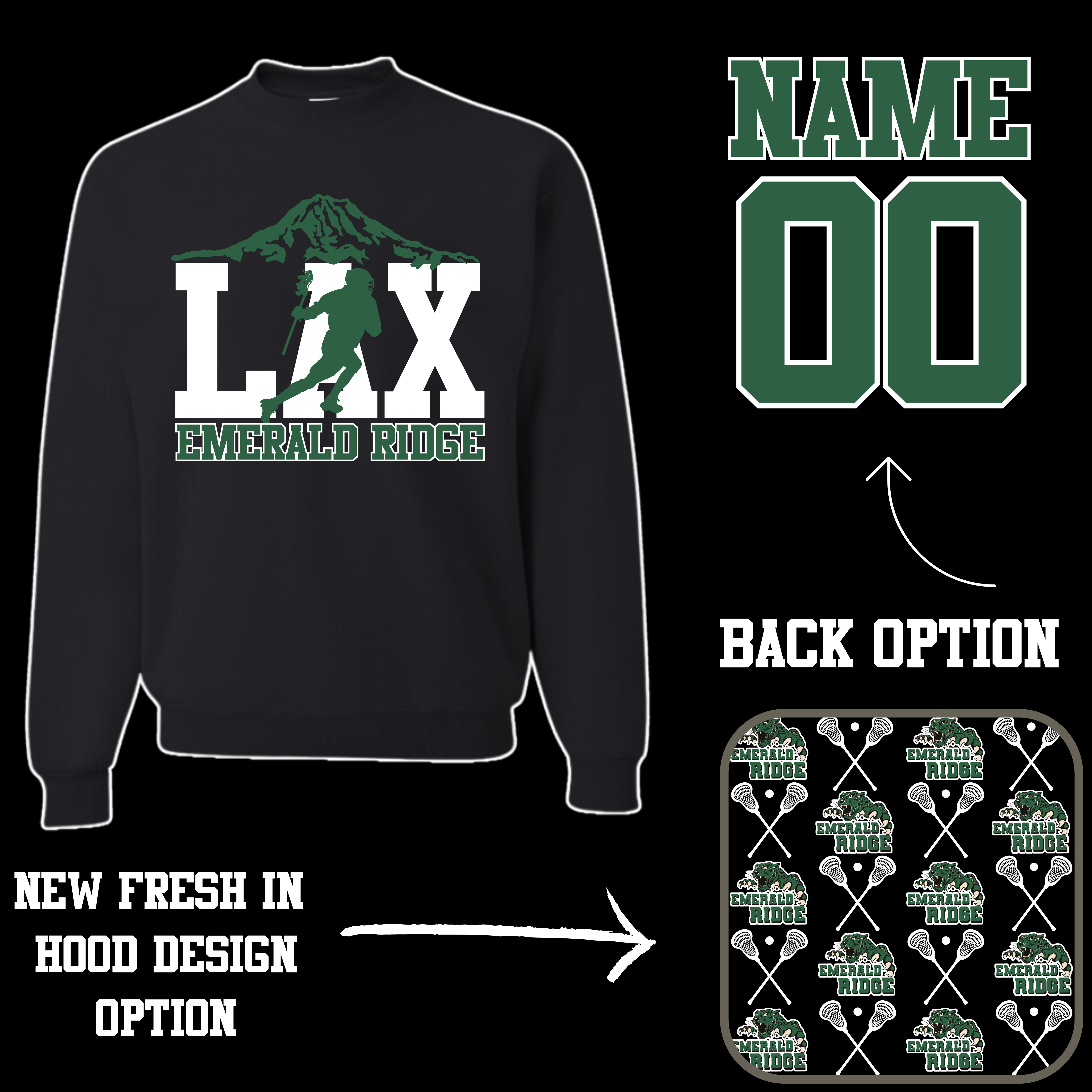 Youth ER LAX (Tee and Hoodie)