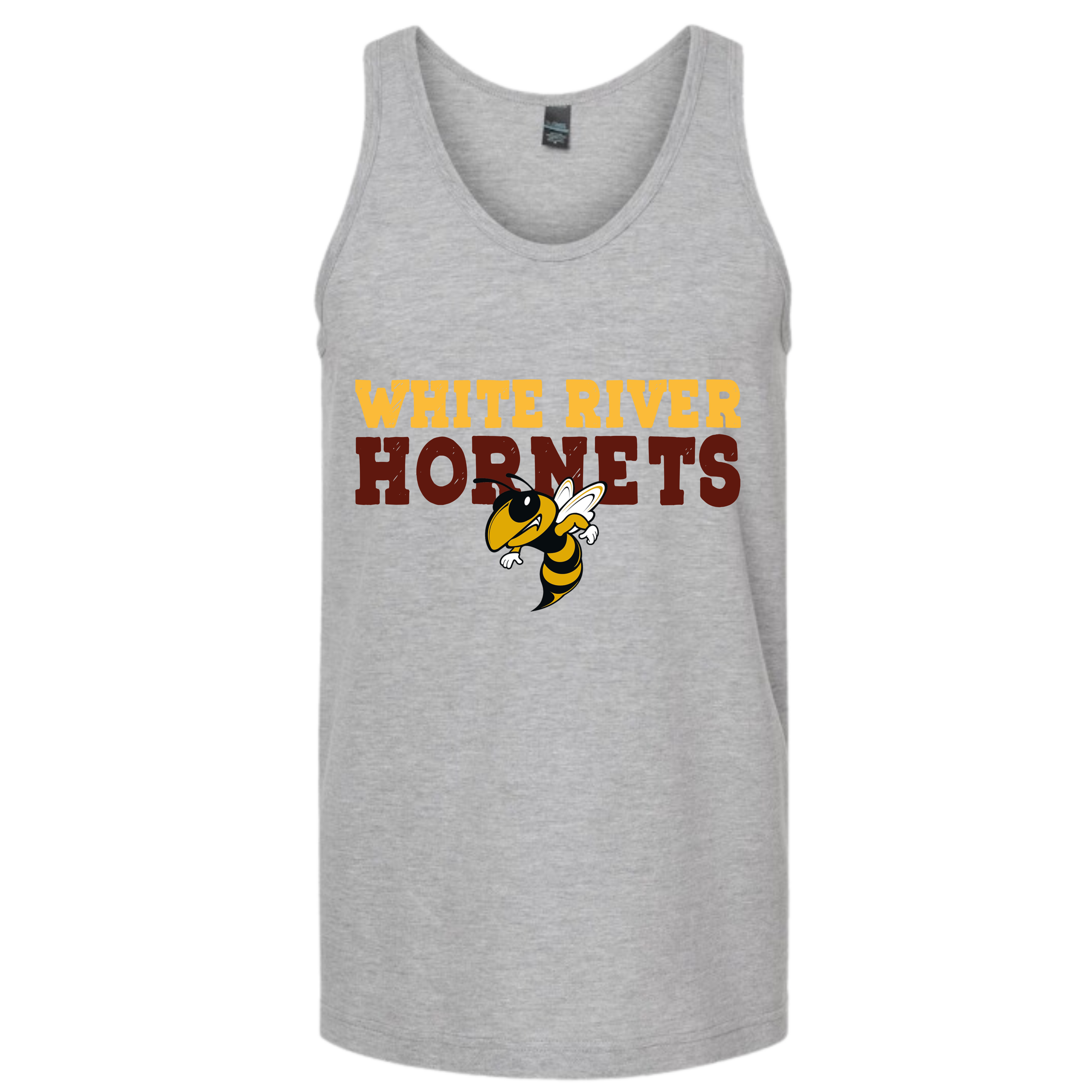 men's jersey tank White River Hornets