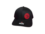 Load image into Gallery viewer, Richardson 112 hats (red with black mesh, Black on black w/red patch)
