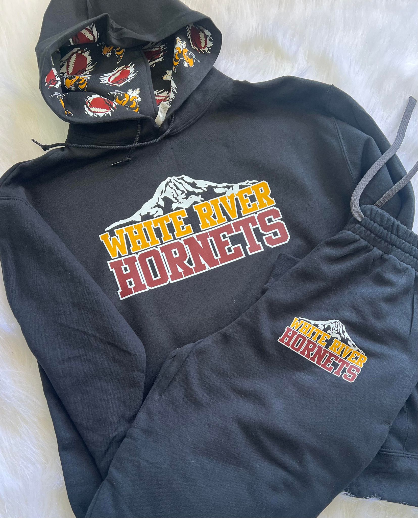 white river hornet jogger set (youth and adult)