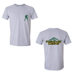 Load image into Gallery viewer, Short Sleeve Tee (PTR Pocket Moutain back) Youth &amp; Adult
