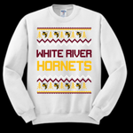 Load image into Gallery viewer, white river holiday sweatshirt or tee
