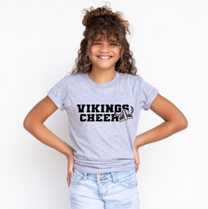 Youth Vikings cheer Tee