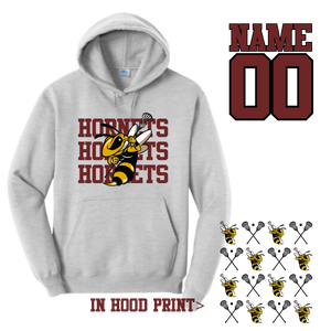 Hornets lacrosse hoodie