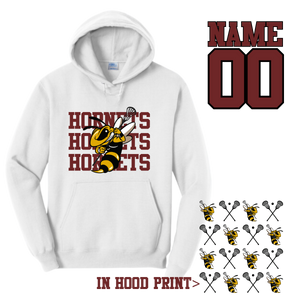 Hornets lacrosse hoodie