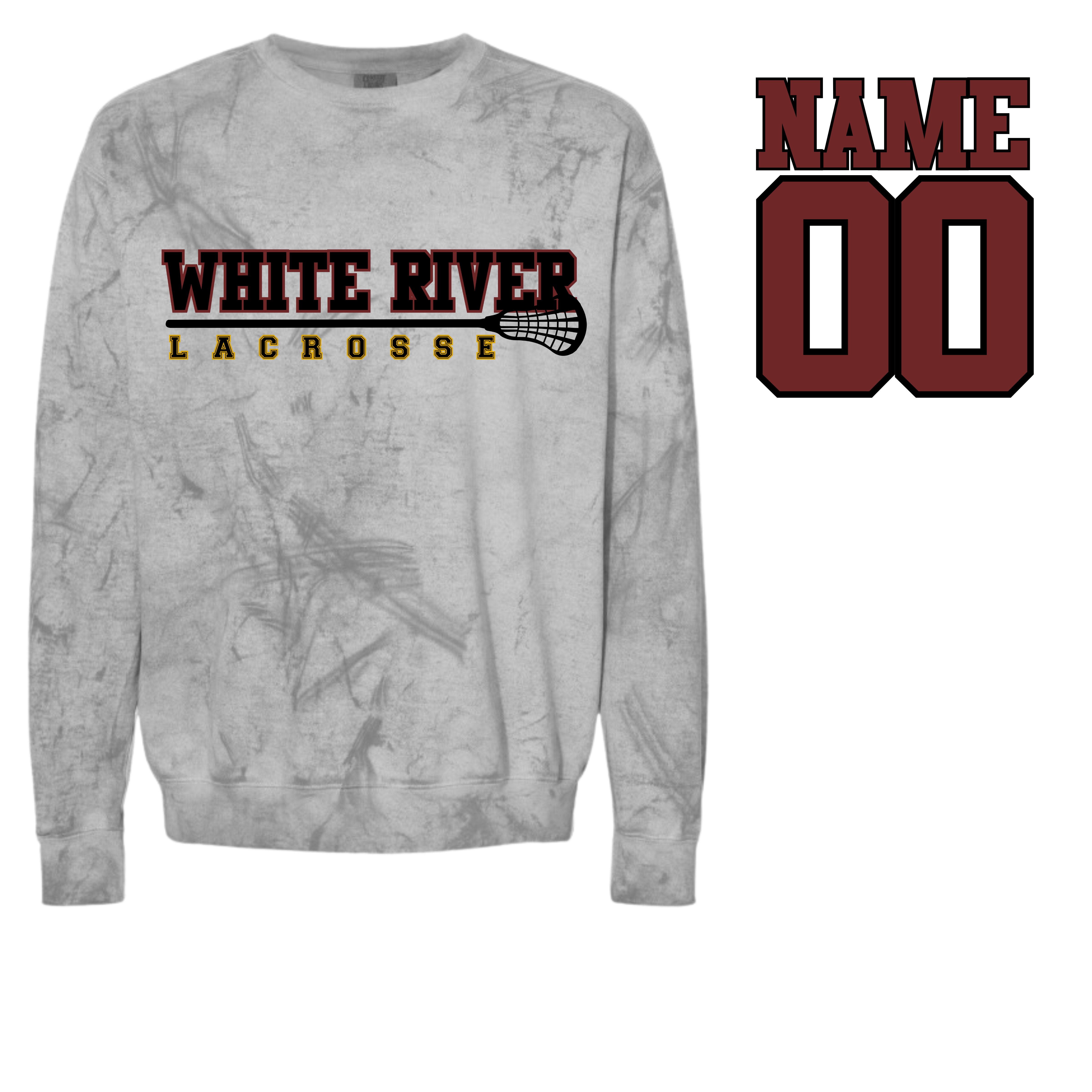 WRL colorblast tee or sweatshirt