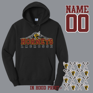 Hornets Lacrosse mt hoodie