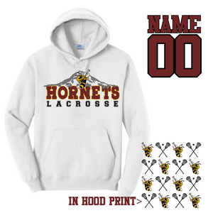 Hornets Lacrosse mt hoodie