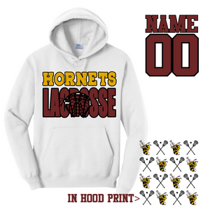 Hornets lacrosse hoodie