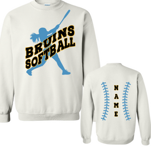 Bruins Softball BLS (Tee and Hoodie)