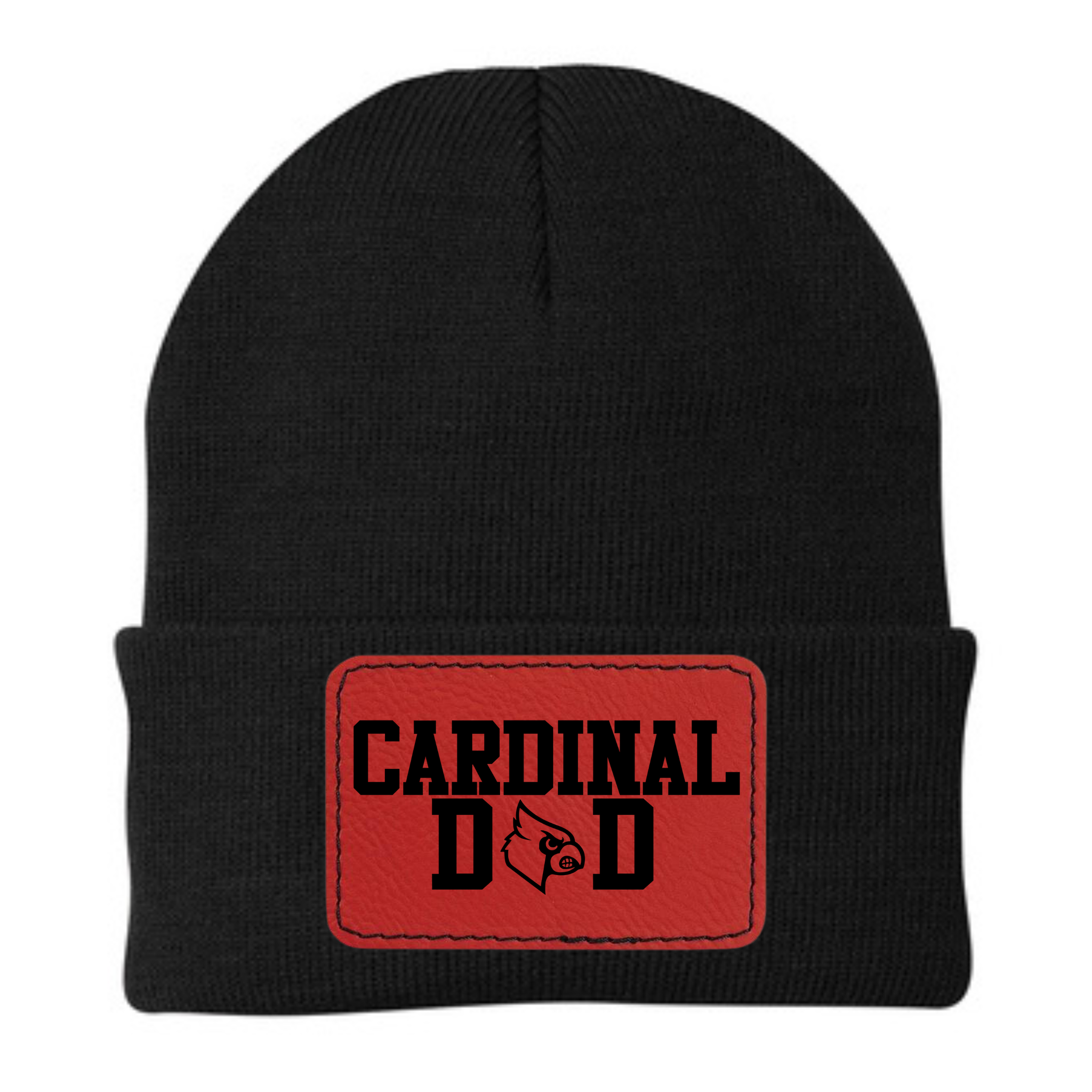 cardinal dad beanie