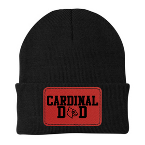 cardinal dad beanie