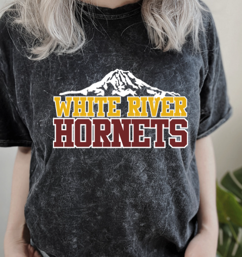 White river on Dynomite wash tee