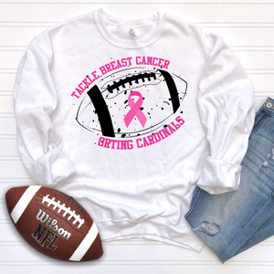 Tackle breast cancer Orting Cardinals