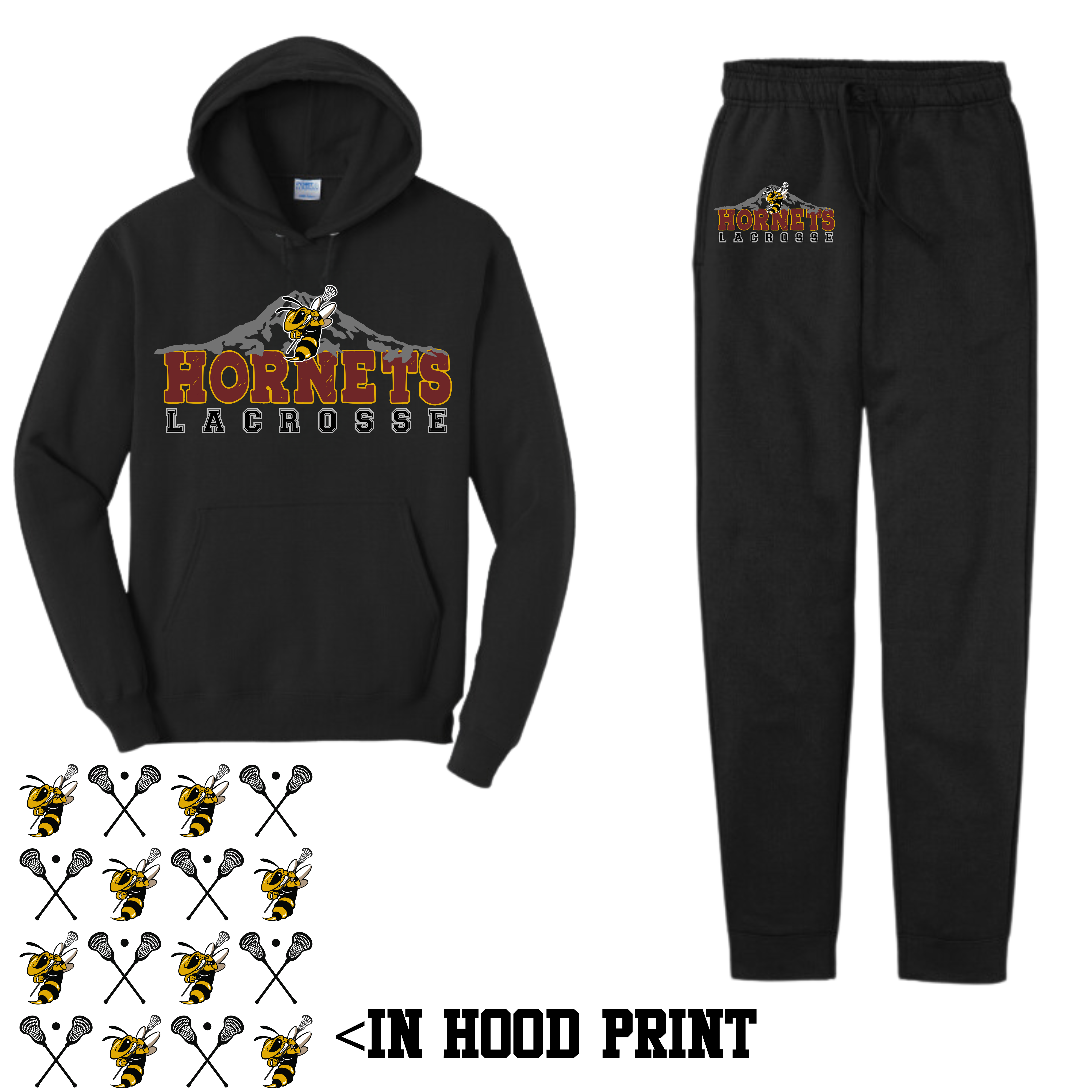 Hornets Lacrosse Jogger set