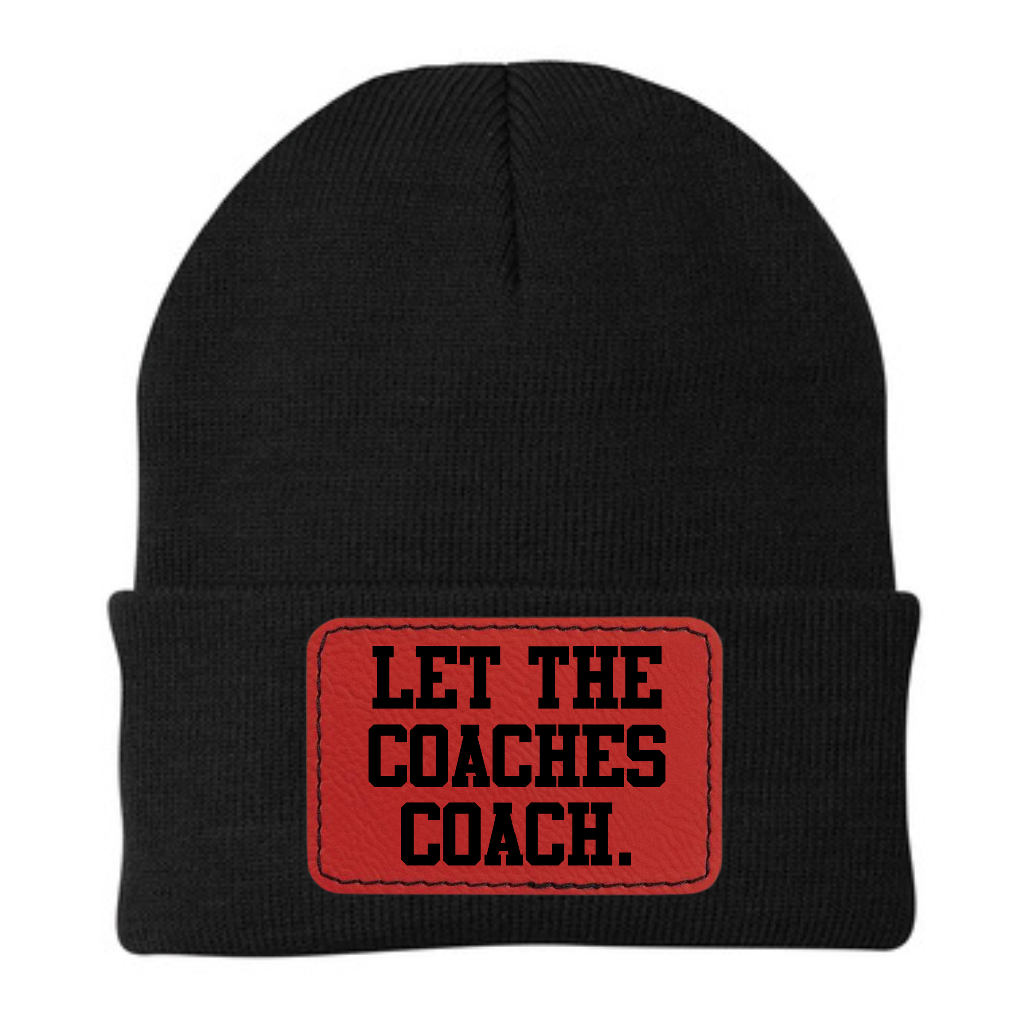 Let the coaches coach beanie