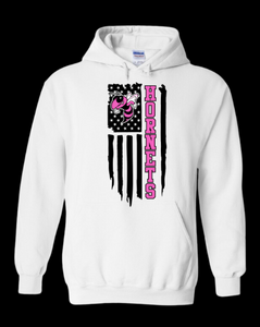 hornets breast cancer flag (tee, sweatshirt, hoodie)