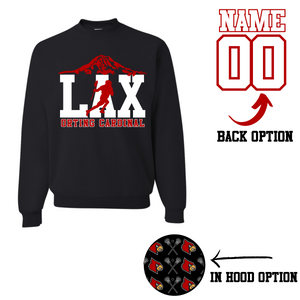 Red mt LAX (Tee, Sweatshirt, Hoodie)