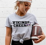 Load image into Gallery viewer, Vikings cheer tee
