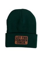 Load image into Gallery viewer, Let the coaches coach beanie
