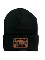 Load image into Gallery viewer, Let the coaches coach beanie
