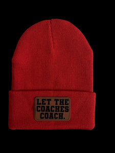 Let the coaches coach