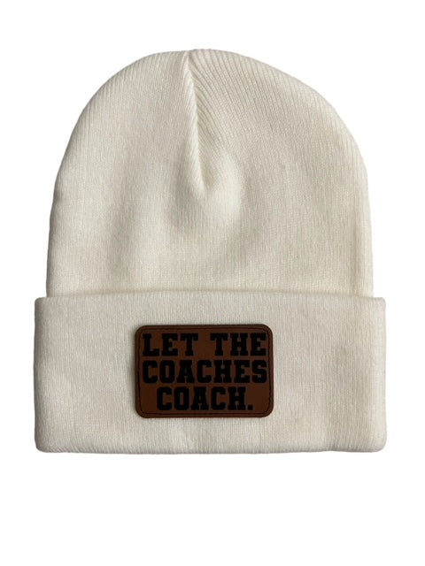 Let the coaches coach