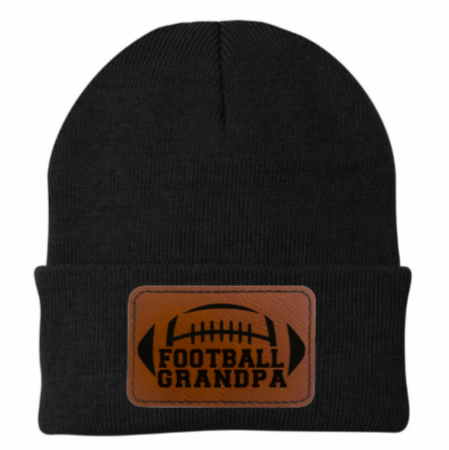 football Grandpa beanie